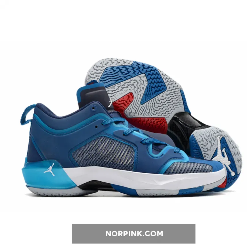 Air Jordan 37 Low ‘Fraternity’ Military Blue/White-Navy