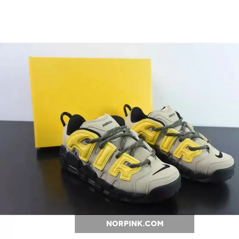 AMBUSH x Nike Air More Uptempo Low Limestone Uptempo Shorts