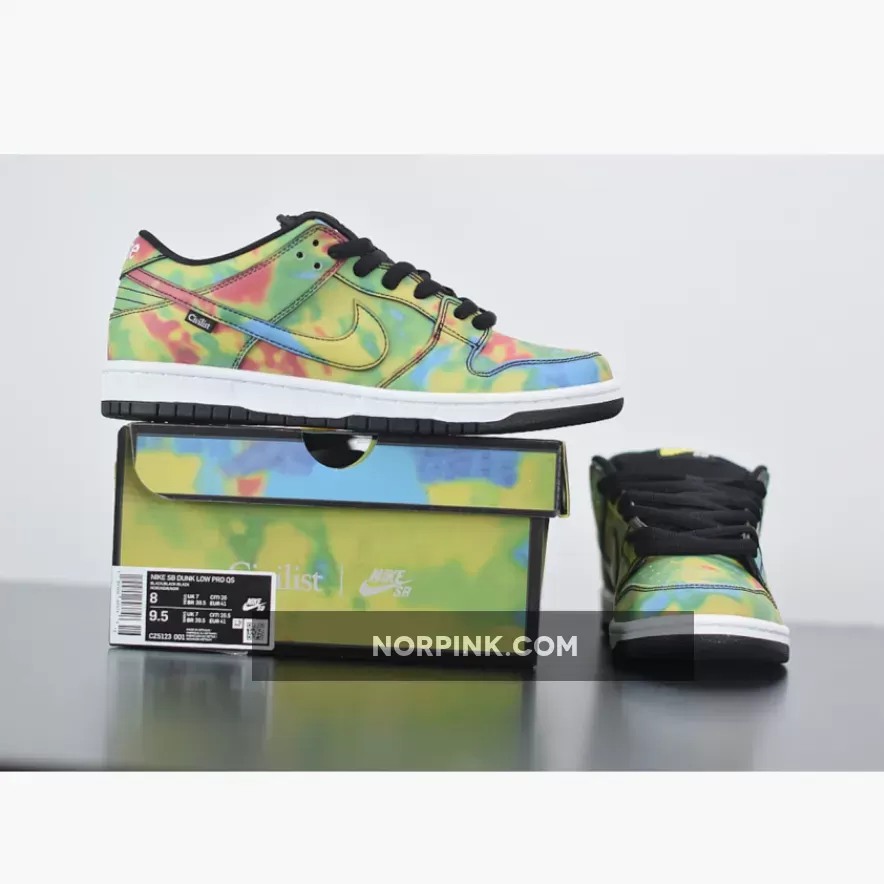 Civilist Sb Civilist x Nike SB Dunk Low Thermography Heat Activated Upper
