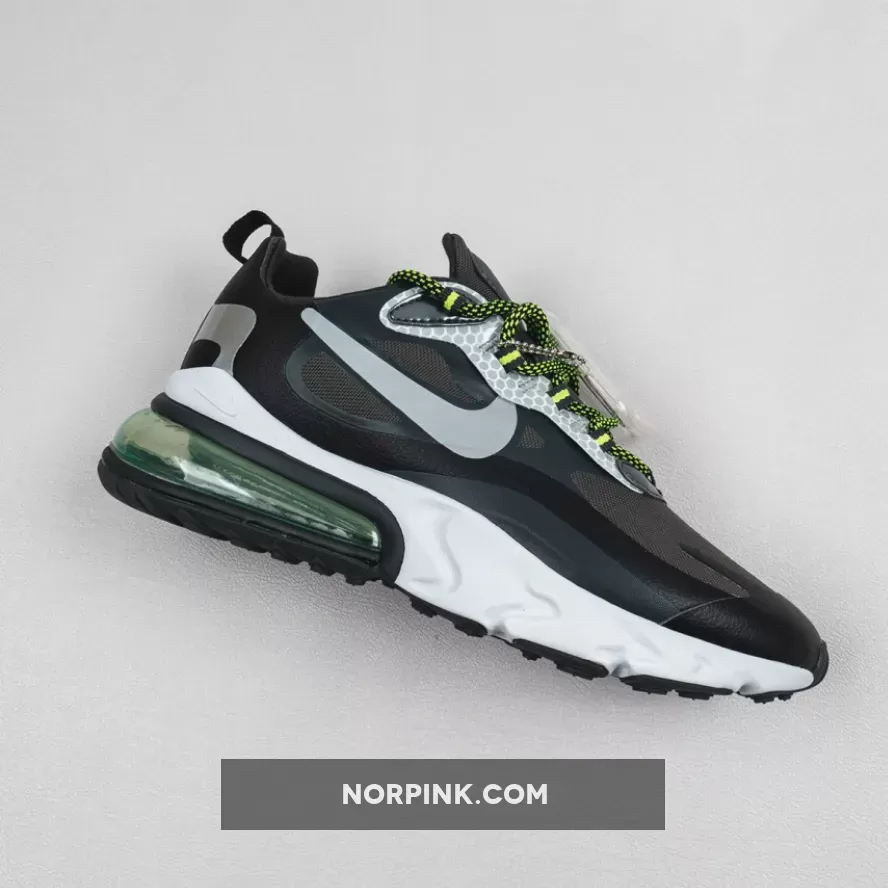3M x Nike Air Max 270 React Black Reflective Silver CT1647-001 / Nike Air Max 270 React Reflective