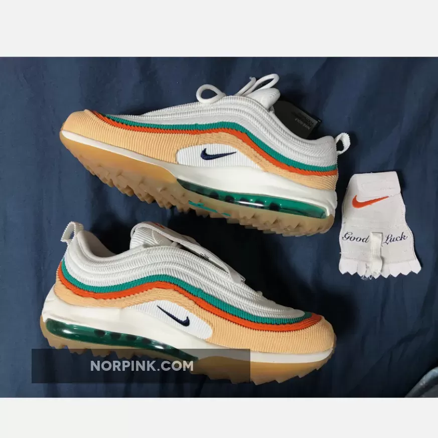 Nike Air Max 97 Golf NRG Celestial Gold / air max 97 golf shoe