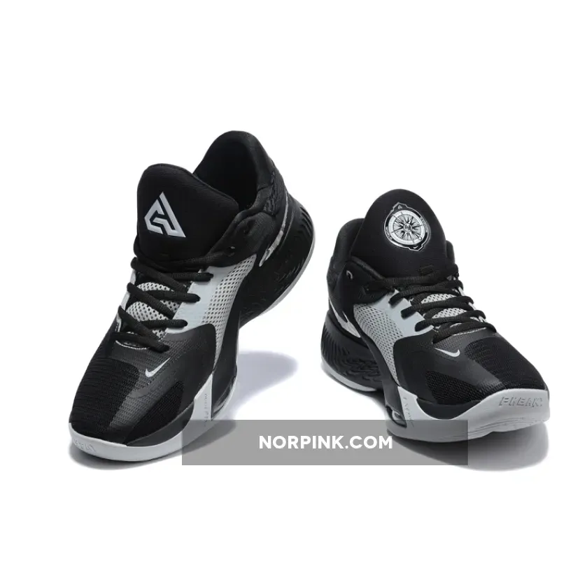 Nike Zoom Freak 4 Black/White/Light Smoke Grey DJ6149-001