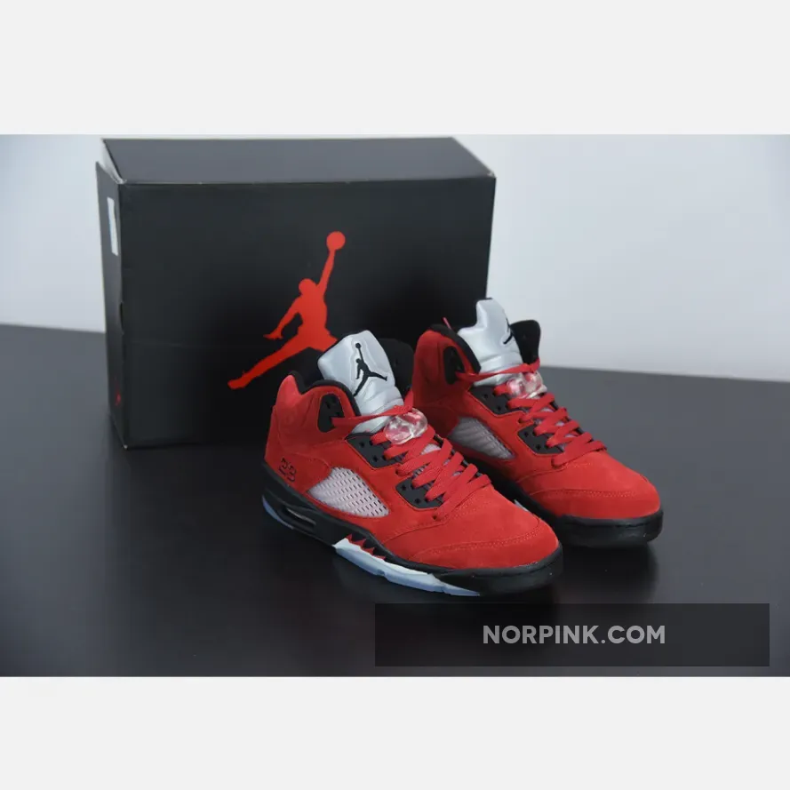 Air Jordan 5 Retro 'Raging Bull Red 2021' DD0587-600 - red bull jordans