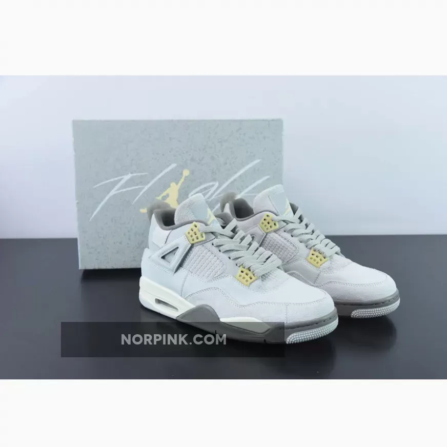 Air Jordan 4 SE Craft Photon Dust/Pale Vanilla DV3742-021 / jordan 4 se craft