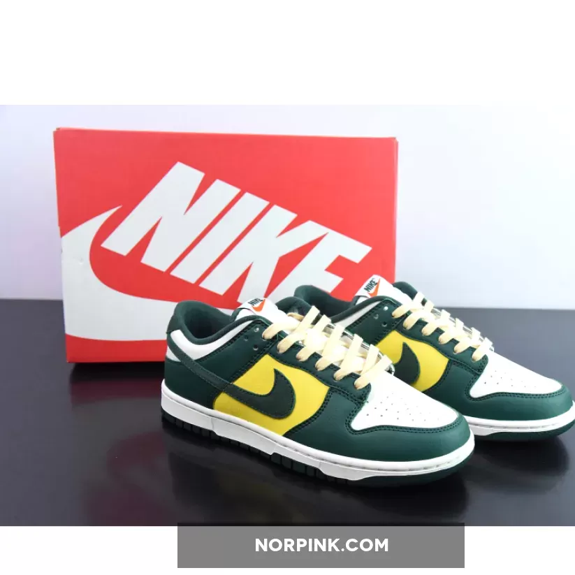 Nike Dunk Low Sail/Opti Yellow-Noble Green FD0350-133