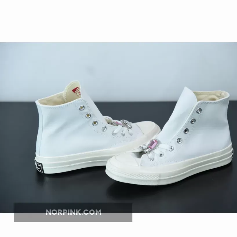 Converse Chuck 70 Hi Taylor White Pink 170621C Discount