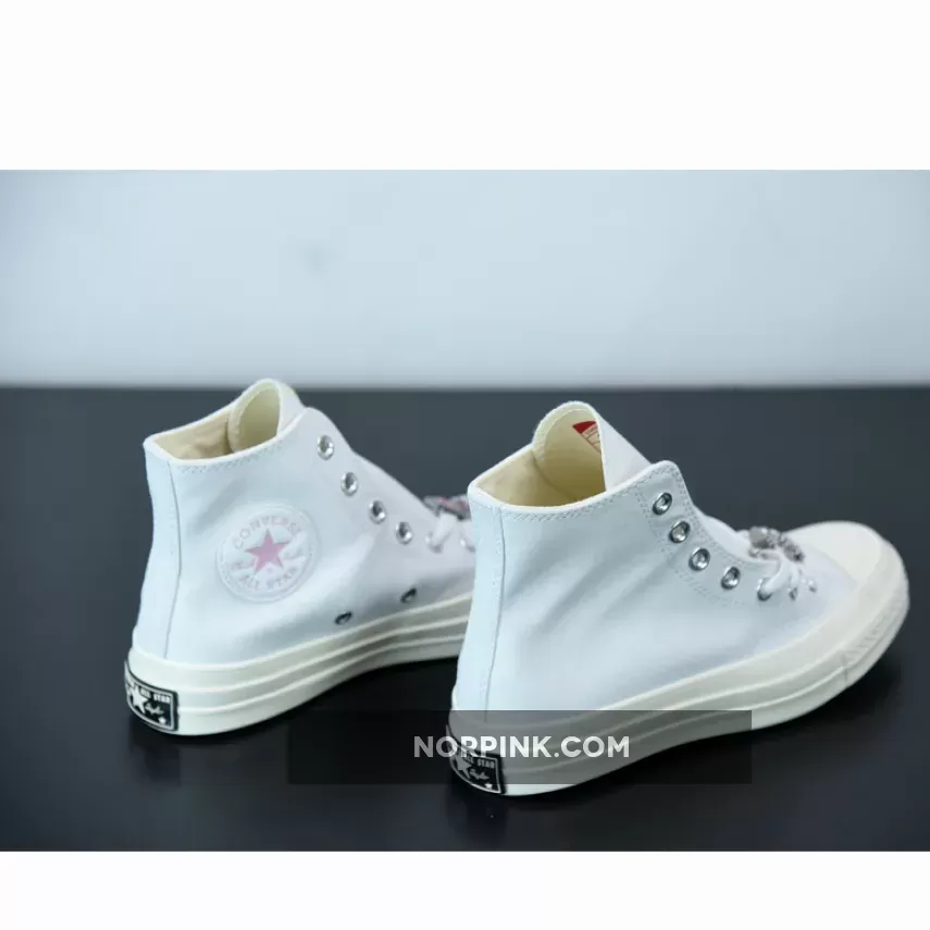 Converse Chuck 70 Hi Taylor White Pink 170621C Discount