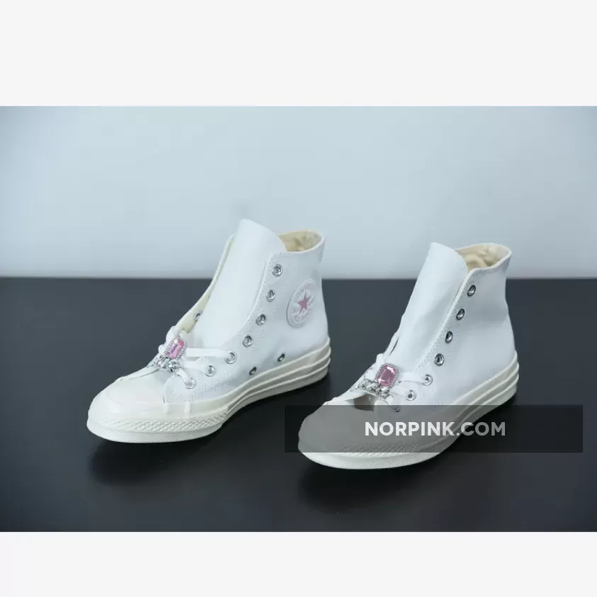 Converse Chuck 70 Hi Taylor White Pink 170621C Discount