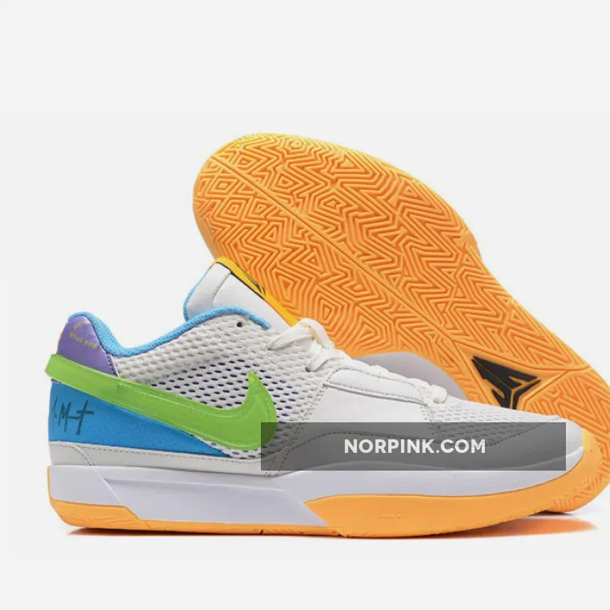 Nike Ja 1 Phantom/Action Green/Action Grape/White | ja 1 questions