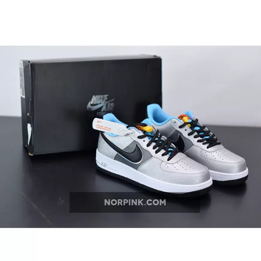 Nike Air Force 1 Low 'Sky Nike' Silver/Black/Hyper Crimson CW6011-001 Online Sale