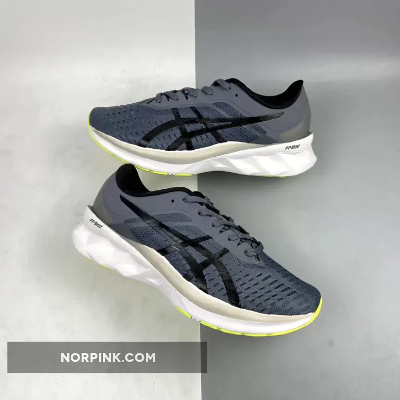 Asics 1011a681 Asics Men's Novablast Running Shoes Sheet Rock/Black 1011A681-020