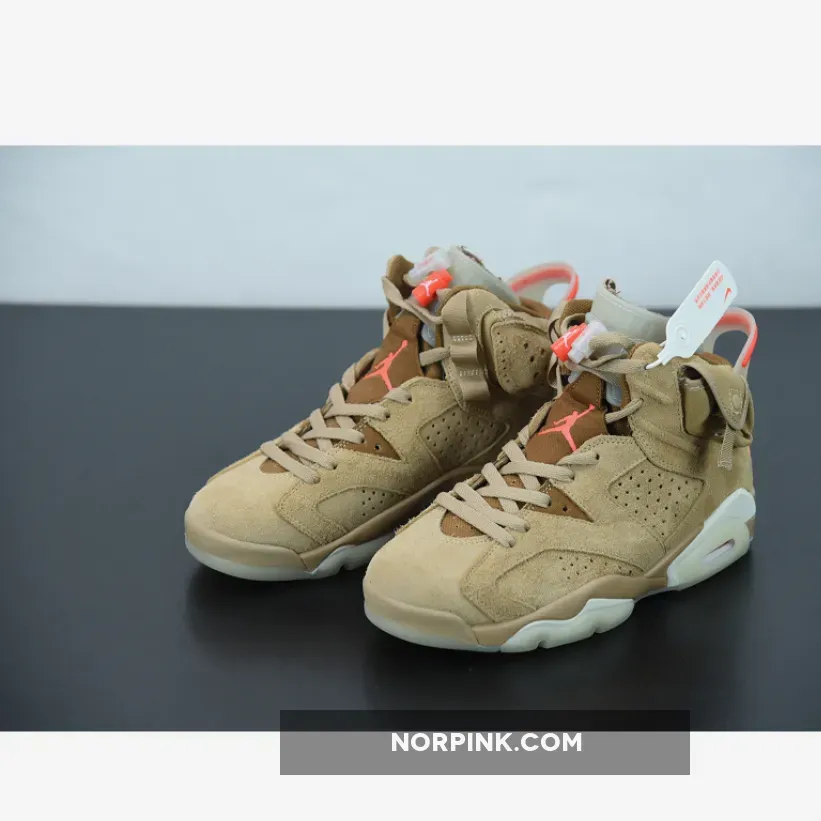 Travis Scott x Air Jordan 6 British Khaki/Sail/Bright Crimson | jordan 6 crimson Travis Scott x Air Jordan 6 British Khaki/Sail/Bright Crimson | jordan 6 crimson