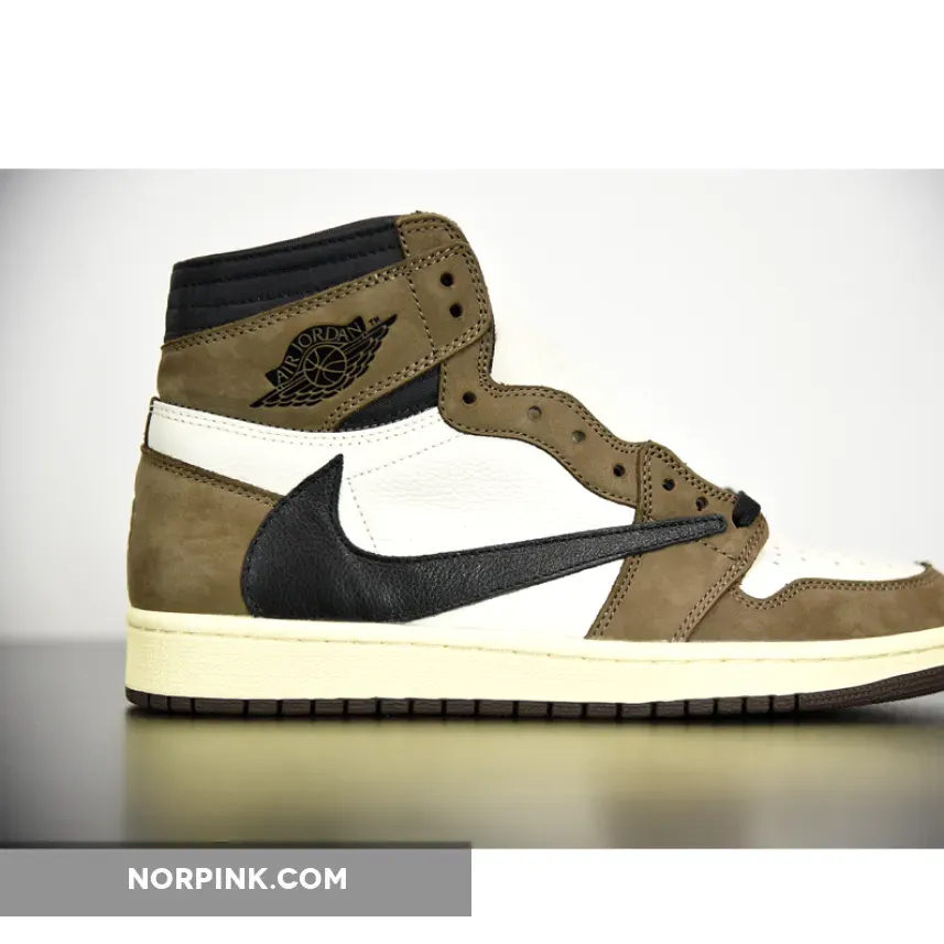 Travis Scott x Air Jordan 1 Retro High OG 'Mocha' CD4487-100 #travis nike jordan