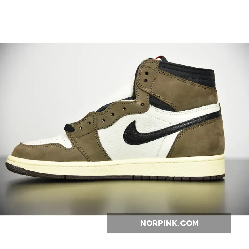 Travis Scott x Air Jordan 1 Retro High OG 'Mocha' CD4487-100 #travis nike jordan