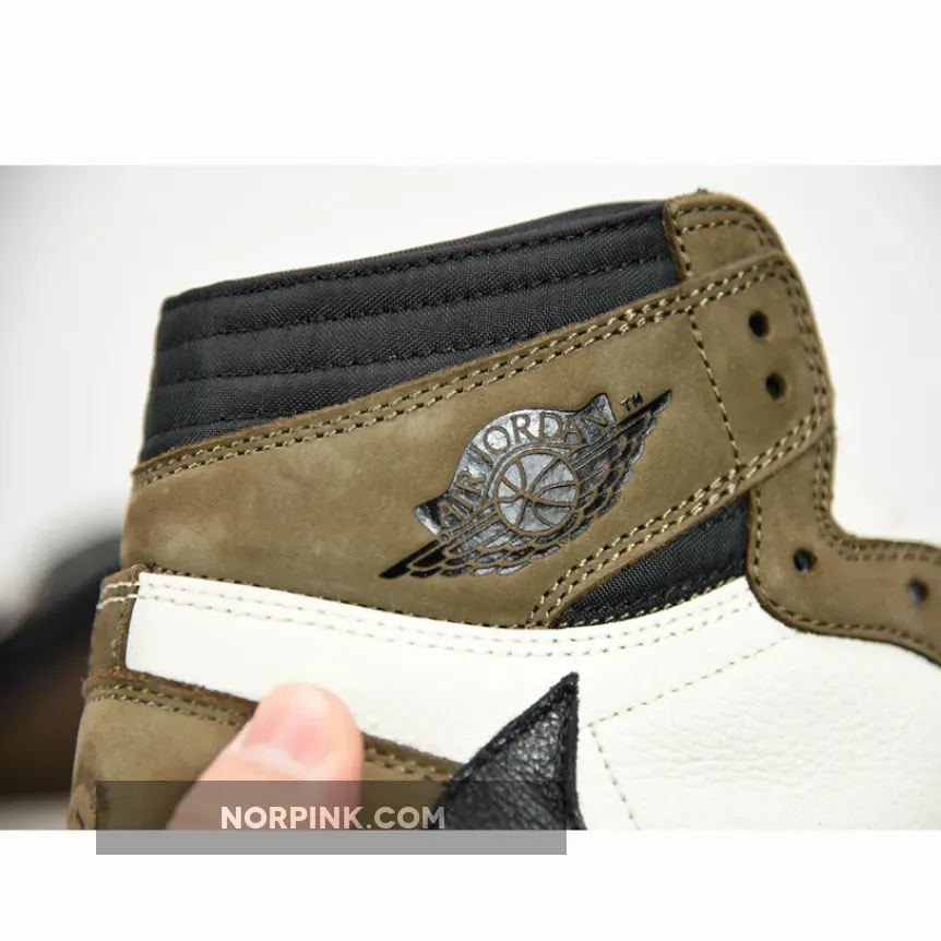 Travis Scott x Air Jordan 1 Retro High OG 'Mocha' CD4487-100 #travis nike jordan