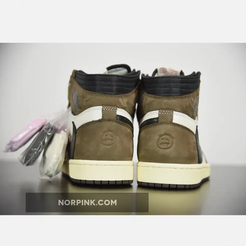 Travis Scott x Air Jordan 1 Retro High OG 'Mocha' CD4487-100 #travis nike jordan