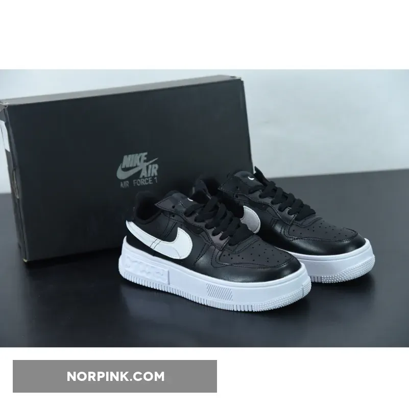 Nike Air Force 1 Fontanka Black White nike af1 fontanka