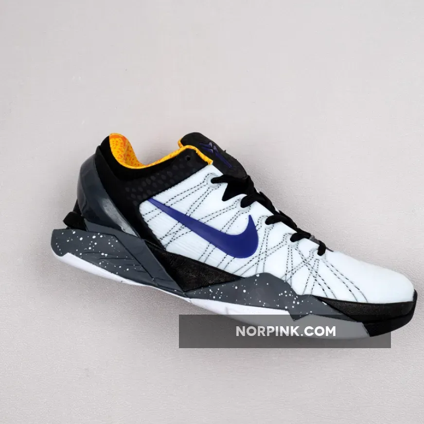 Nike Kobe 7 System ‘Opening Day’ White/Court Purple-Black-University Gold / Kobe 7 Purple 488371-103