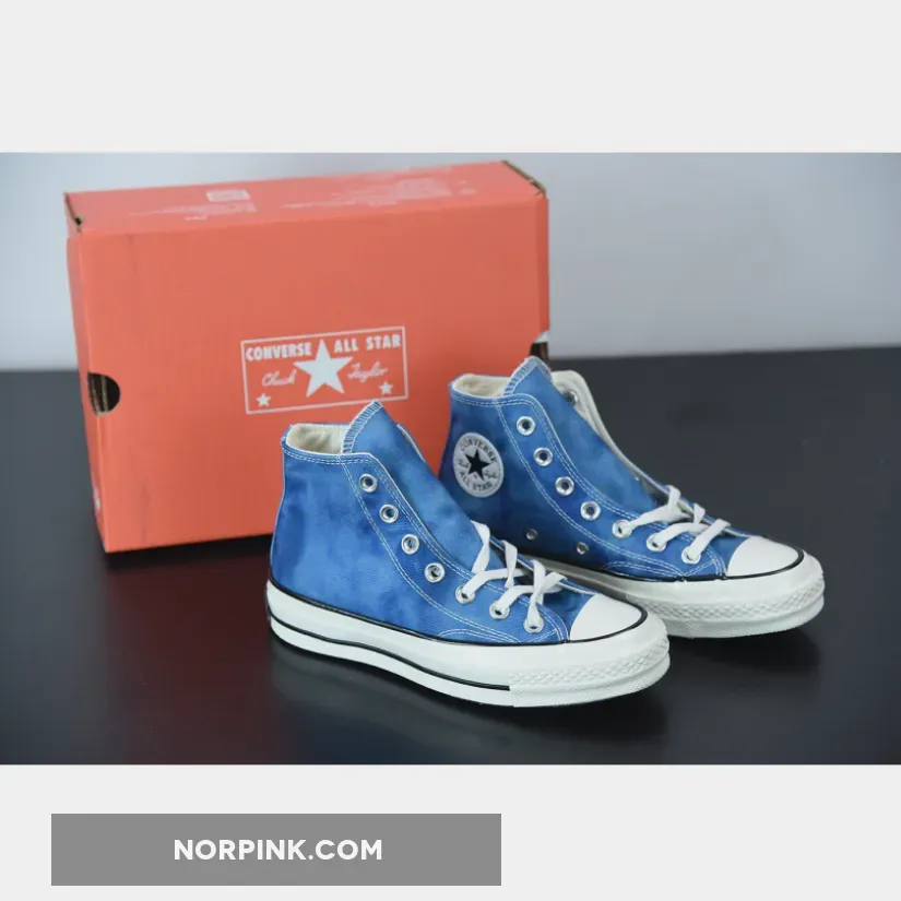 Egret Black Converse Summer Daze Converse Chuck 70 High Top Aegean Storm/Egret/Black 170965C