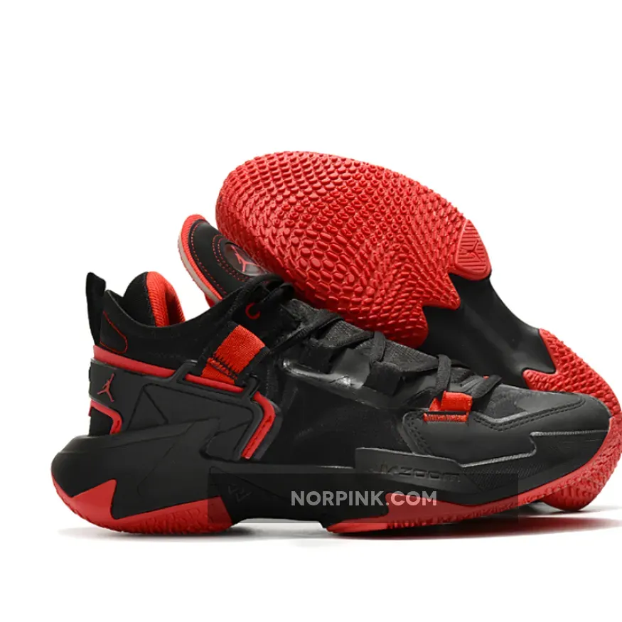 Jordan Why Not .5 Black Red - jordan why not red
