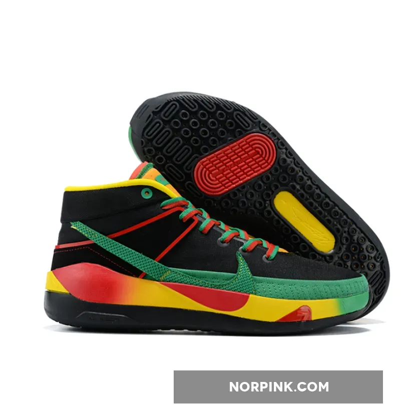 Nike KD 13 'Rasta' Red/Green-Red-Yellow #kd 13 green