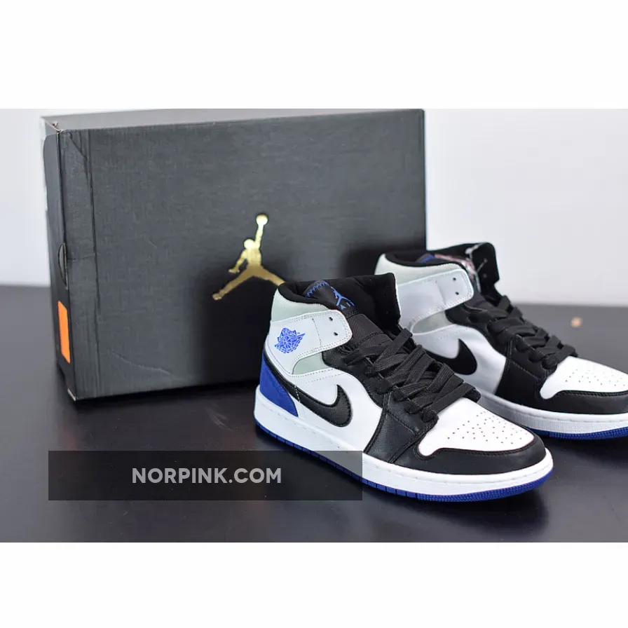 Jordan 1 Royal Black Air Jordan 1 Mid SE 'Royal Black Toe' 852542-102