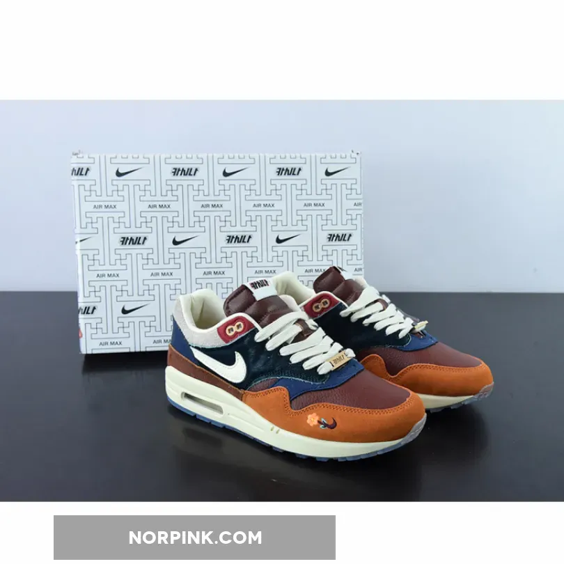 Kasina X Nike Air Max 1 Won-Ang Orange Multicolor DQ8475-800 - nike air max 1 kasina