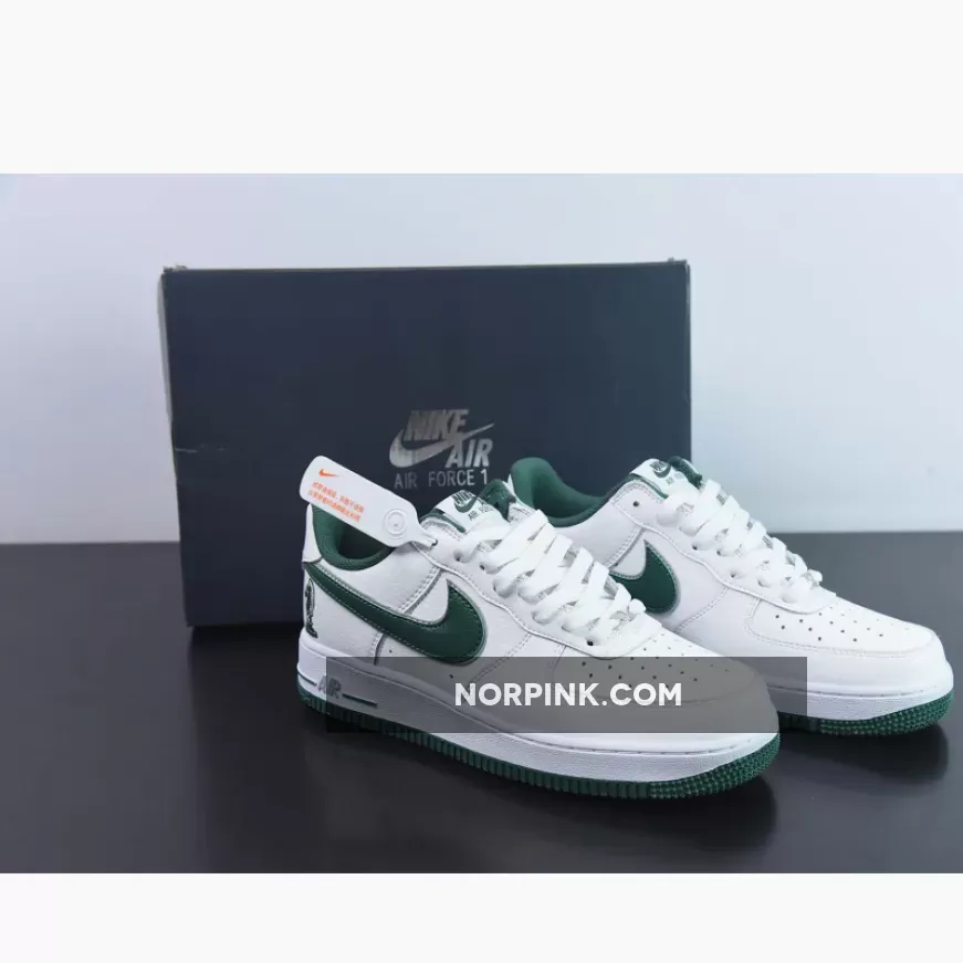Nike Air Force 1 Low 'Four Horsemen' White/Deep Forest-Wolf Grey #four horsemen air force one