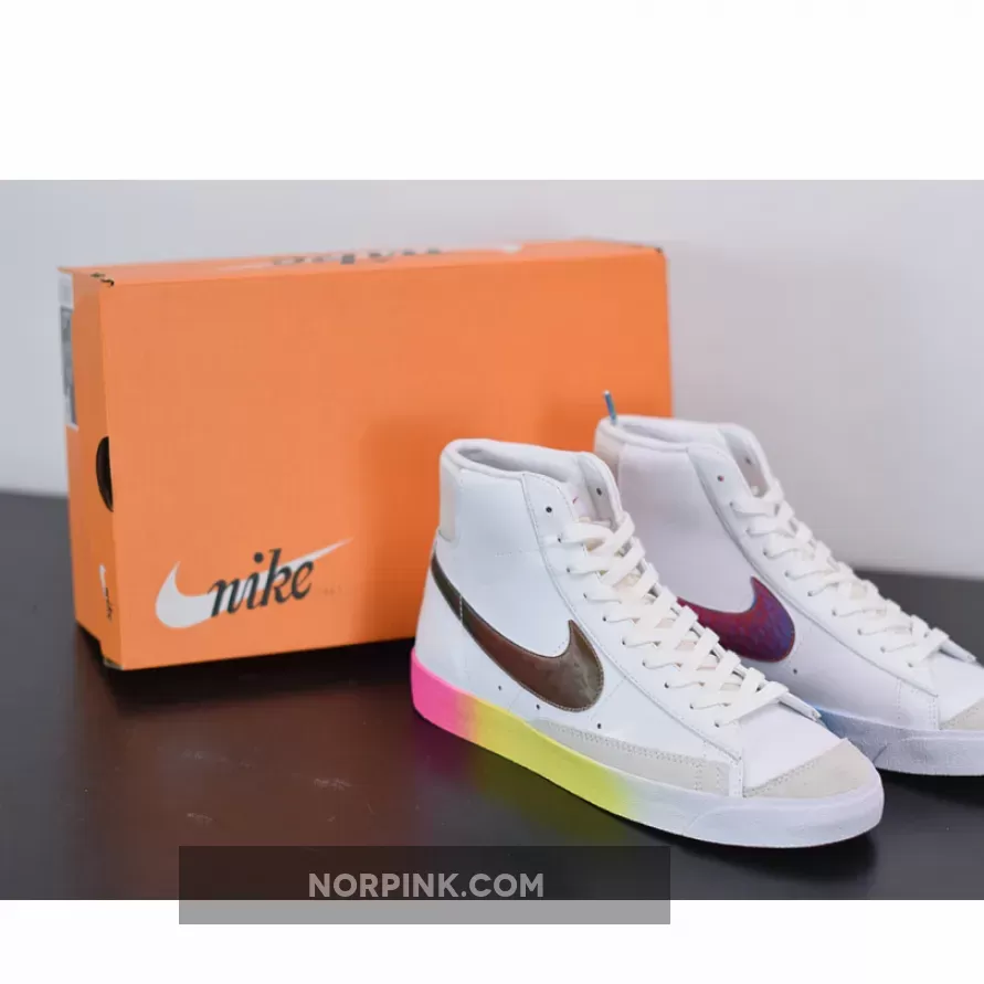 Nike Blazer Mid 77 Vintage White Bright Cactus CZ8653-136