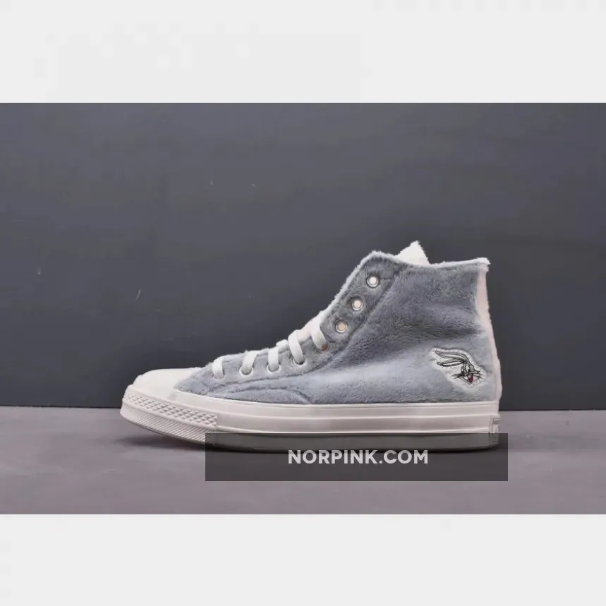 Bugs Bunny Converse Chuck 70 High Top Grey Fur Converse