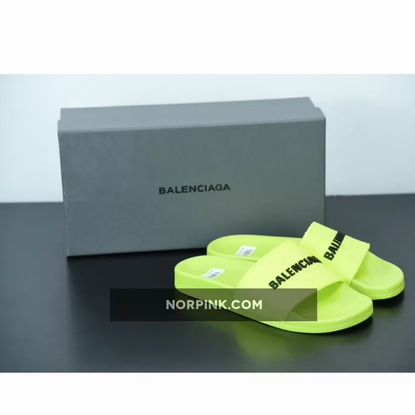 Balenciaga Logo Pool Sides Sandals Volt 1675867601 Discount