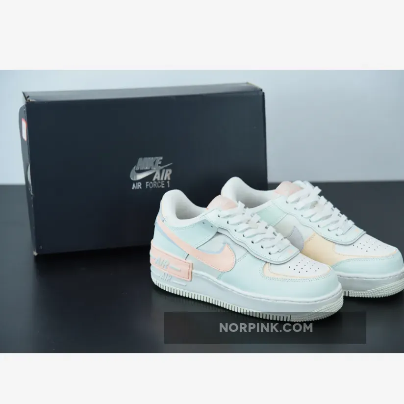 Women's Nike Air Force 1 Shadow Sail Barely Green Crimson Tint / air force 1 barely green