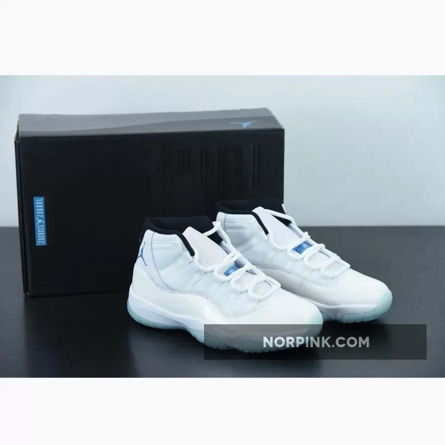Air Jordan 11 Retro 'Columbia Blue' White/Legend Blue 378037-117 / jordan columbia 11