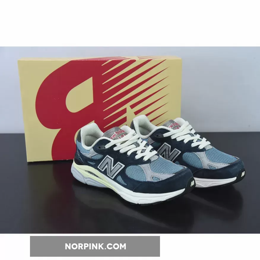 New Balance 990v3 Navy/Castlerock M990TE3 / new balance 990v3 navy