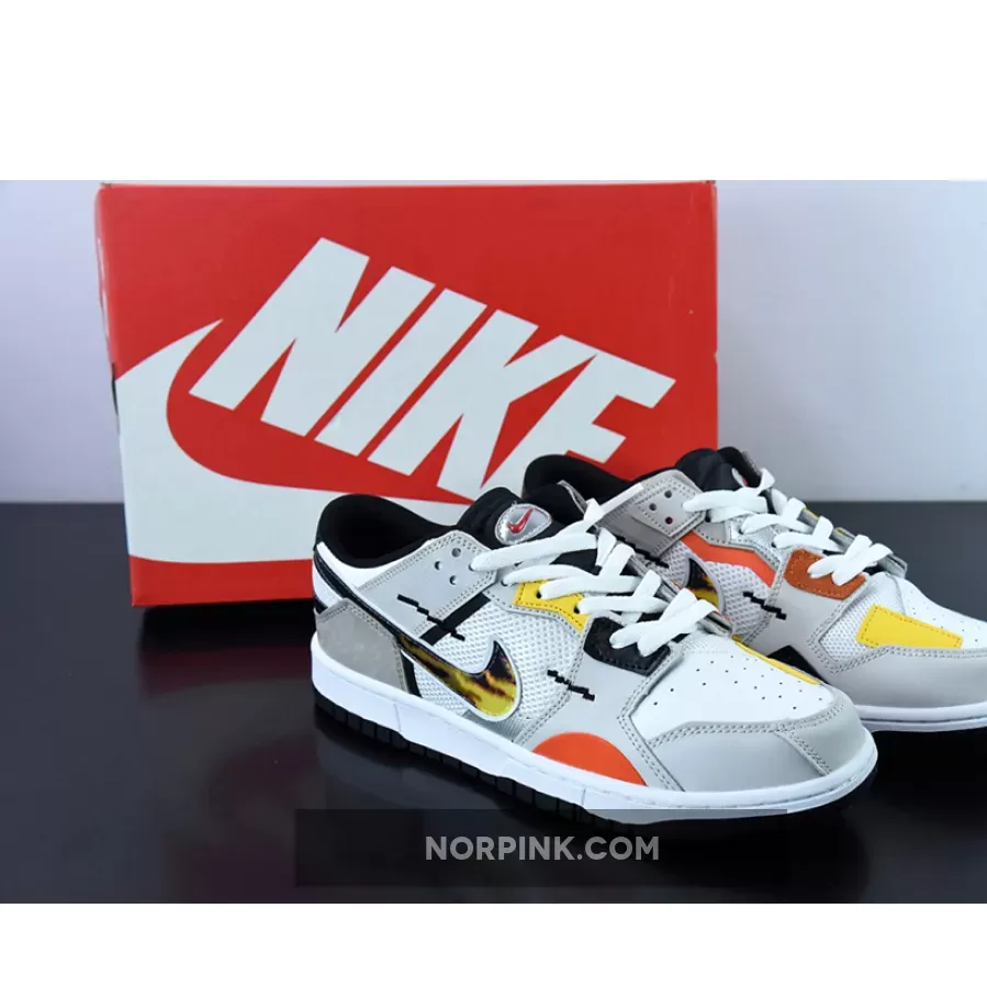 Nike Dunk Low Scrap 'The Mighty Swooshers' - nike dunk low scrap mighty swooshers