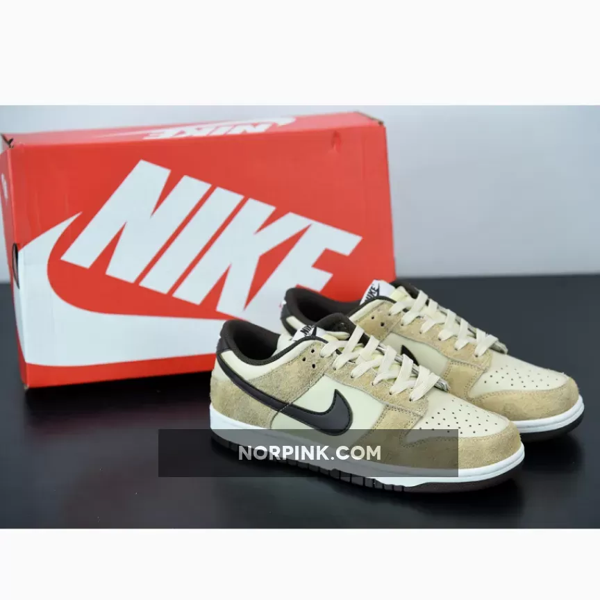 Nike Dunk Low 'Animal' Beach/Baroque Brown-Canvas-Sail DH7913-200 dunks animal print