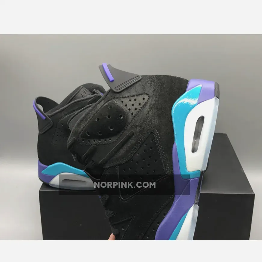 Jordan 6 "Aqua" Black/Bright Concord-Aquatone CT8529-004 Jordan 6 "Aqua" Black/Bright Concord-Aquatone CT8529-004