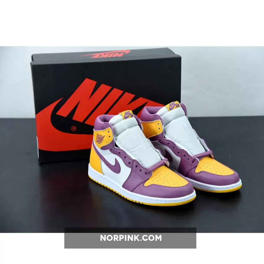 Air Jordan 1 High OG 'Brotherhood' Gold/Bordeaux-White 555088-706 / air jordan 1 retro high og gold bordeaux & white