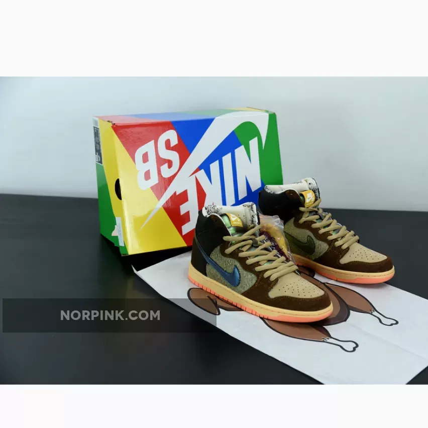 Concepts x Nike SB Dunk High 'Mallard' | dunk high beige