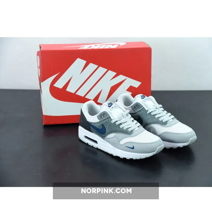 Air Max City Pack - Nike Air Max 1 'City Pack – London' Smoke Grey/Valerian Blue/Dark Smoke Grey CV1639-001