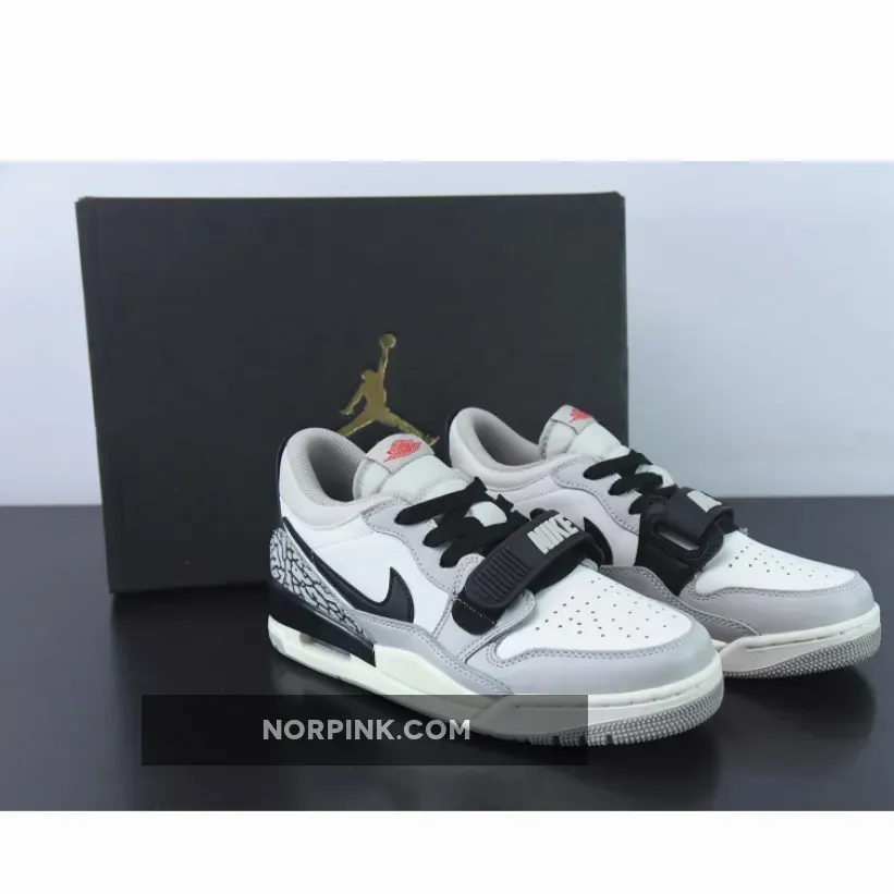 Jordan Legacy 312 Low White/Fire Red | fire red 6