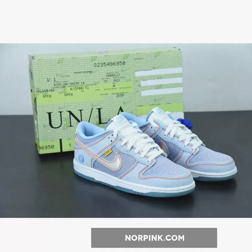 Union X Nike Dunk Low Blue Purple - Unions Dunks DJ9649-400