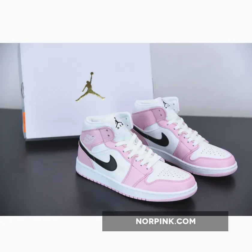 Air Jordan 1 Mid 'Barely Rose' BQ6472-500 / wmns air jordan 1 mid 'barely rose'