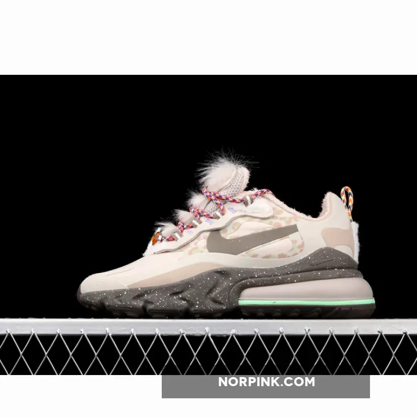 Nike Air Max 270 React Light Tan Baroque Brown DC3277-181 / tan air max 270