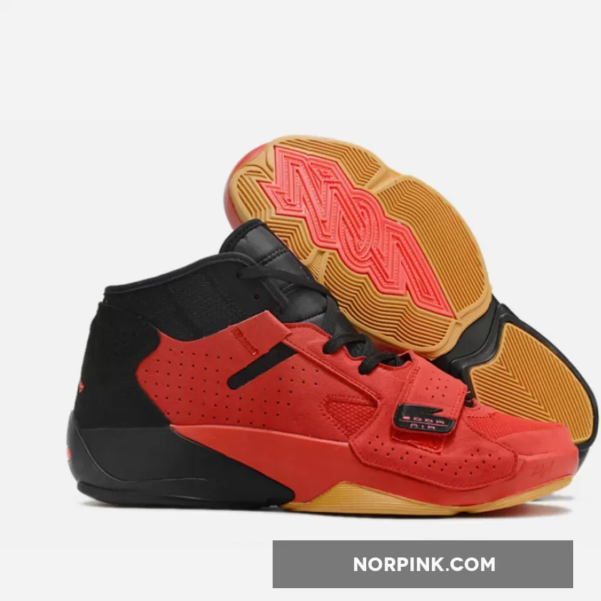 Jordan Zion 2 "Red Suede" University Red/Black-Gum DO9073-600