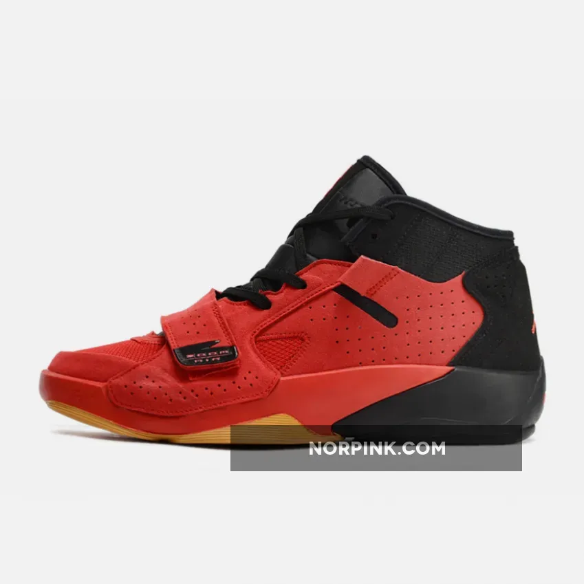 Jordan Zion 2 Red Suede University Red/Black-Gum DO9073-600