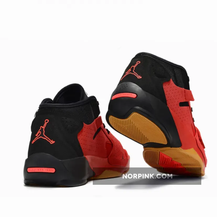 Jordan Zion 2 Red Suede University Red/Black-Gum DO9073-600