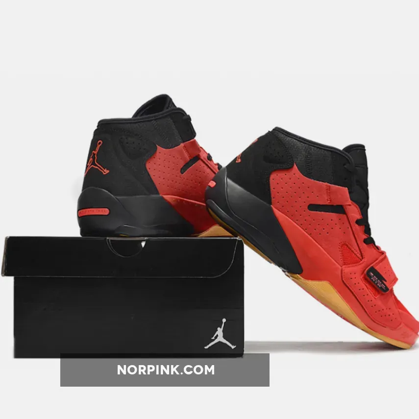 Jordan Zion 2 Red Suede University Red/Black-Gum DO9073-600