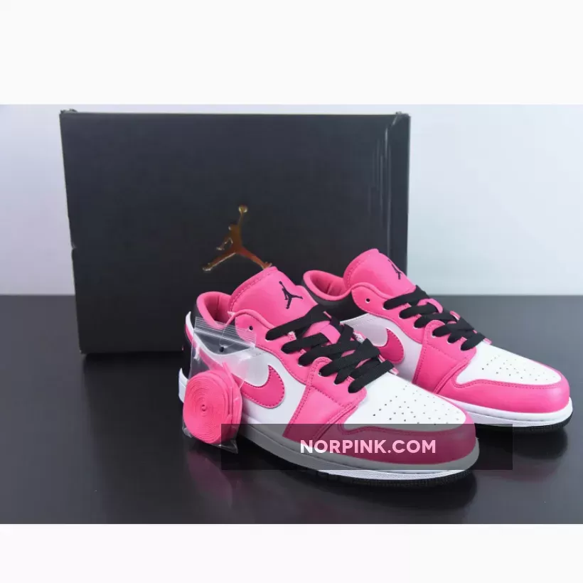 Air Jordan 1 Low Fierce Pink/Black-White DZ5365-601 New Releases