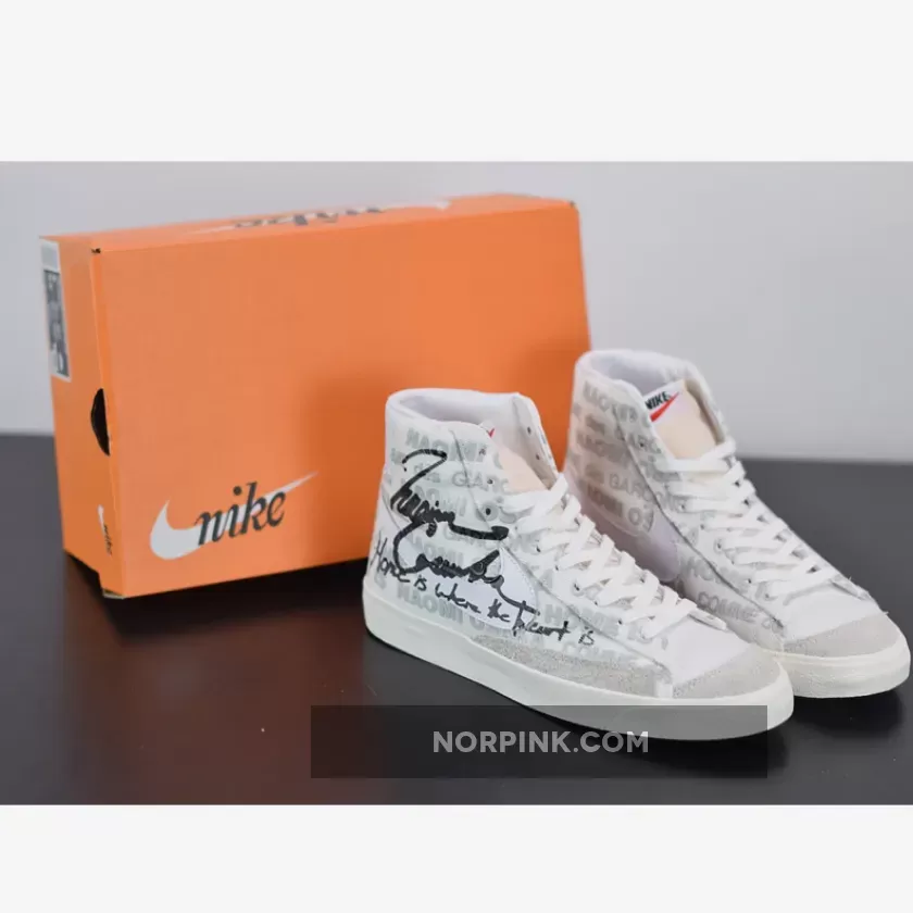 Comme des Garcons x Naomi Osaka x Nike Blazer Mid White DA5383-100 blazer heart